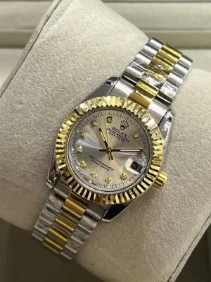 ساعت رولکس دیت جاست ROLEX DATEJUST کد 5002 (دو رنگ)
