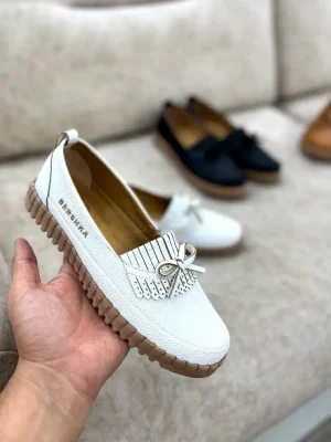کفش طبی اداری رزیتا کد 4949 (سفید)