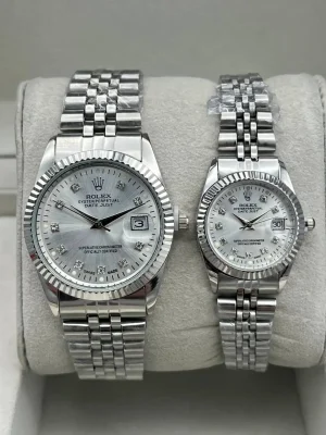 ساعت رولکس دیت جاست ROLEX DATEJUST کد 5003 (نقره ای)