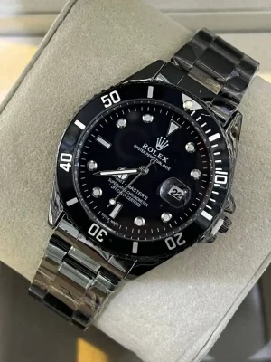 ساعت رولکس ساب مارینر مردانه  SUBMARINER کد 5004 (مشکی)