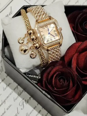 باکس هدیه ساعت و دستبند