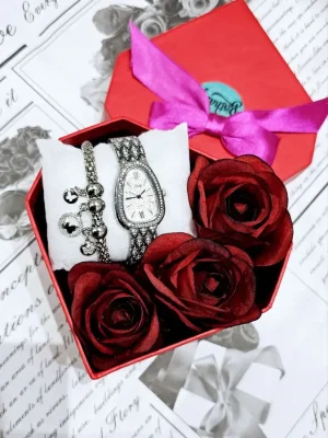 باکس هدیه ساعت و دستبند