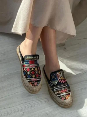 اسلیپر صندل سنتی کنفی