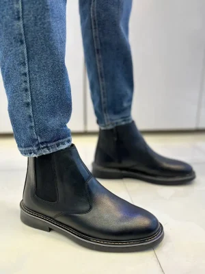 بوت مردانه پشت چرم ماکسیم کد 4831