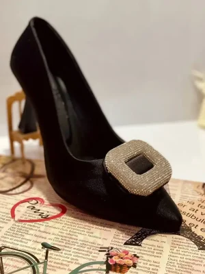 کفش مجلسی نگین دار زنانه