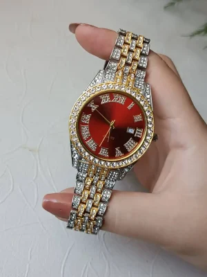 ساعت نگینی طرح رولکس