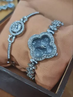 ست ساعت و دستبند زنانه تیفانی