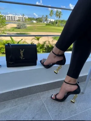 صندل مجلسی YSL پاشنه 9 سانت