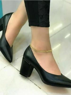 کفش پاشنه دار ساده زنانه( اداری مجلسی  روزمره)