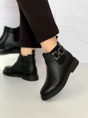 نیم بوت زنانه مدل ستایش