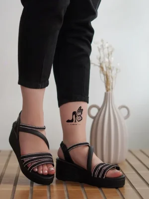 صندل لژدار زنانه مدل پرنسس