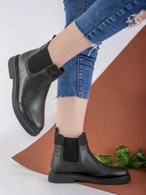 نیم بوت زنانه مدل طنان