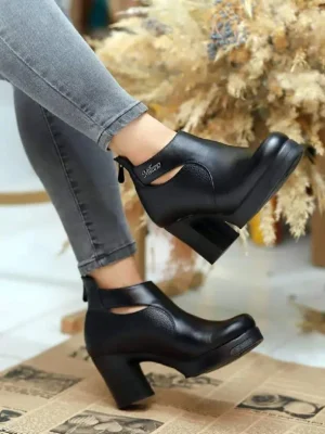 کفش پاشنه دار زنانه مدل چشمک 8 سانت
