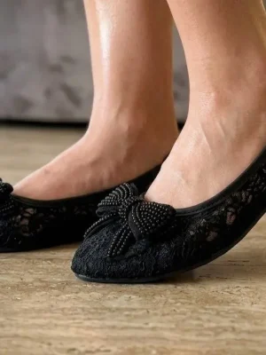 کفش مجلسی زنانه مدل بابت نگینی