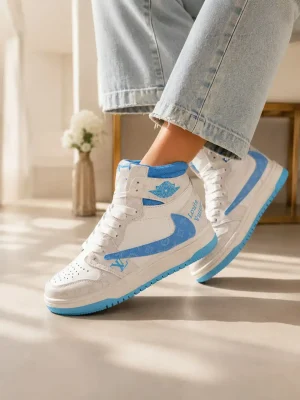 کتونی زنانه طرح Nike Travis ساقدار