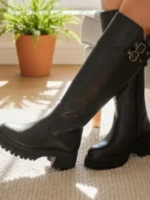 بوت چرمی زنانه